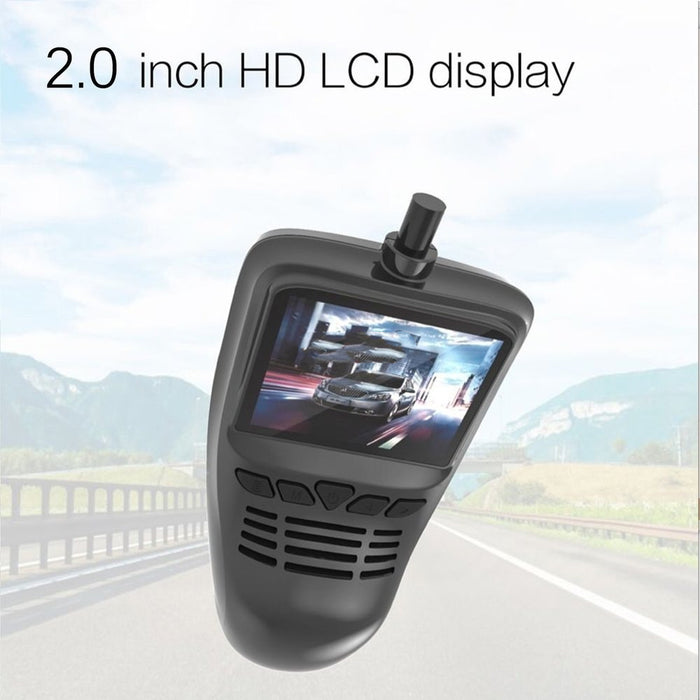 Compacte Dashcam met WiFi – Full HD Autocamera met Nachtzicht & App-bediening