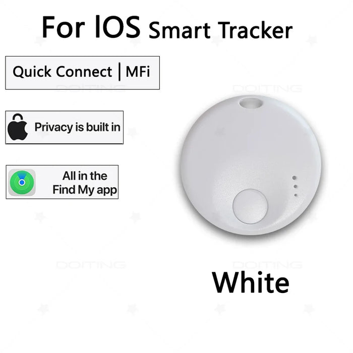Mini Smart Bluetooth Tracker – Sleutel- & Bagagezoeker met Apple Find My (iOS Only)