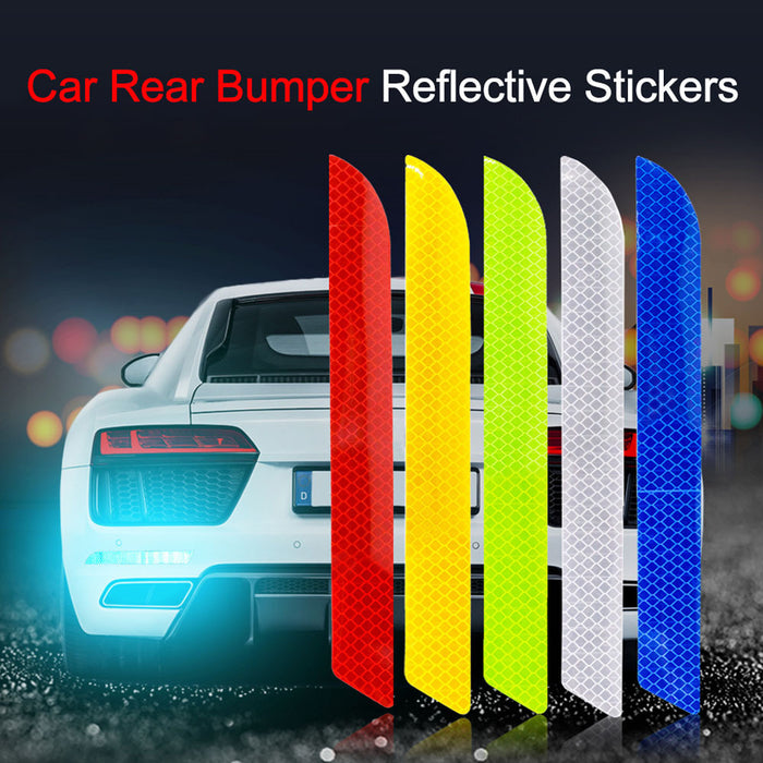 Reflecterende Auto Sticker – Veiligheidsreflector voor Achterbumper & Carrosserie