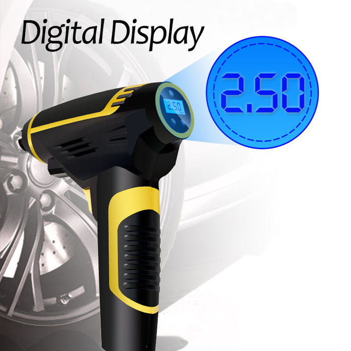 Draagbare Digitale Auto Luchtcompressor
