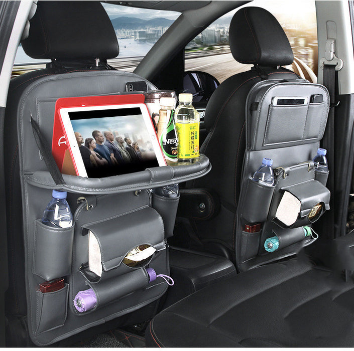 PU Leren Auto Organizer – Waterdichte Stoelhanger