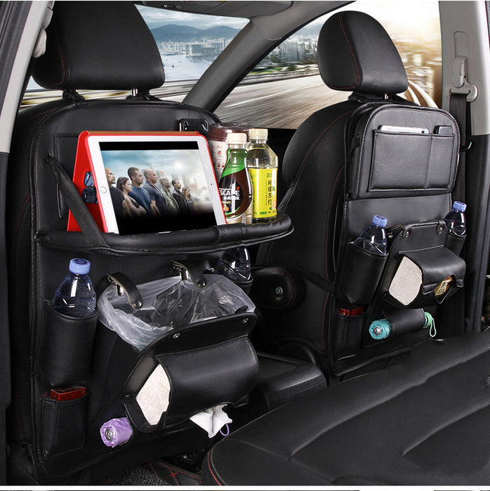 PU Leren Auto Organizer – Waterdichte Stoelhanger