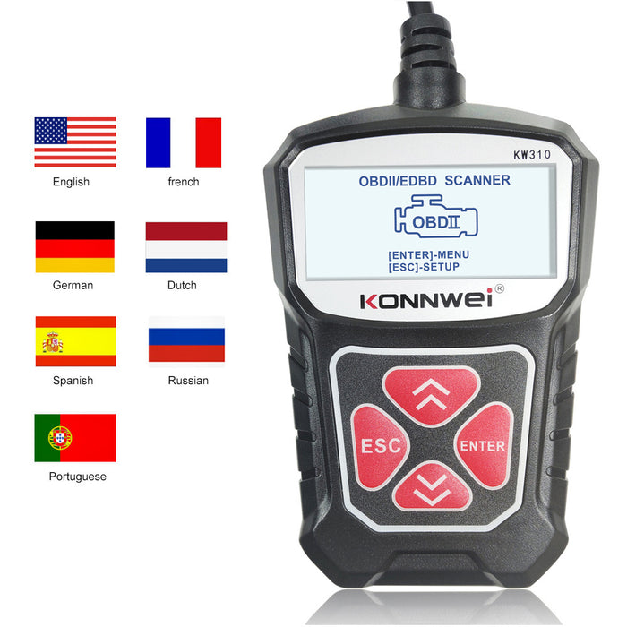 KW310 OBD2 Auto Diagnosetool