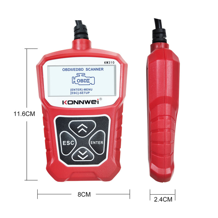 KW310 OBD2 Auto Diagnosetool