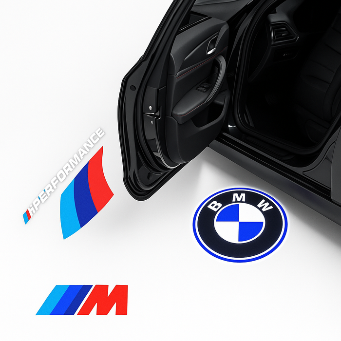 2x LED Deur Projector Logo Lamp - BMW
