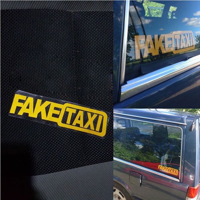 Fake Taxi Drifting Autosticker