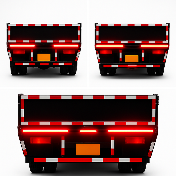 24V LED Achterlichtstrip voor Trucks