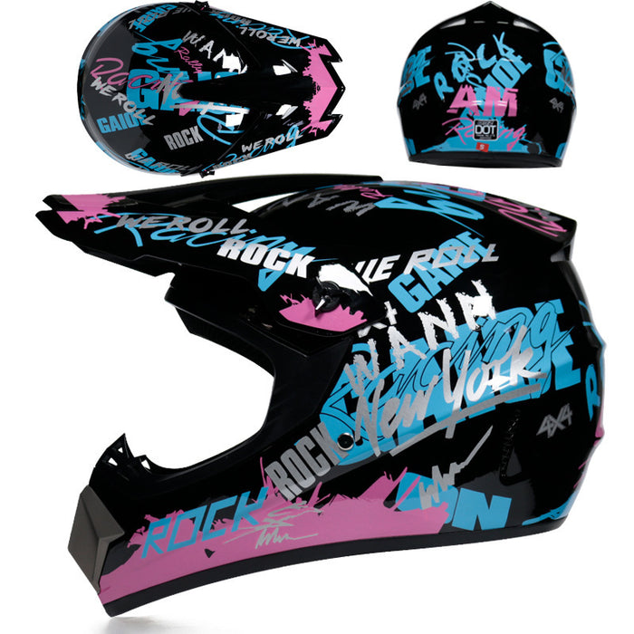 Compacte Off-Road Motorhelm