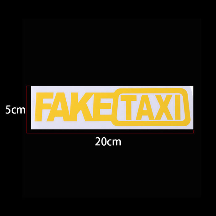Fake Taxi Drifting Autosticker