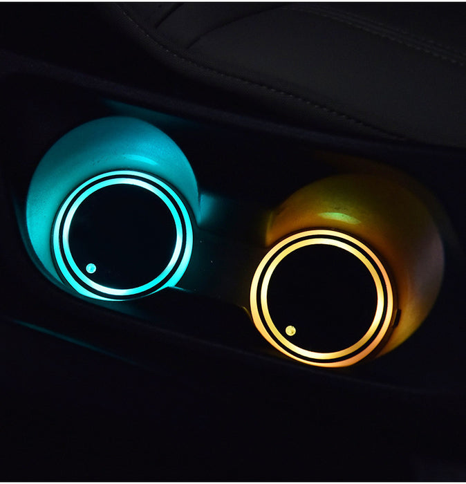 LED Verlichte Auto Cupholder Onderzetter