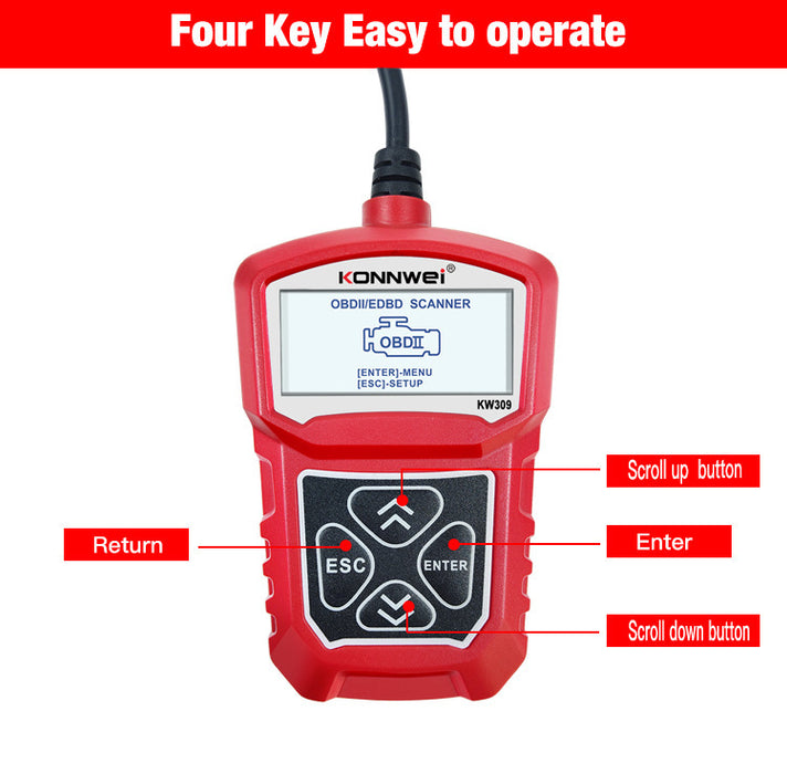 KW310 OBD2 Auto Diagnosetool