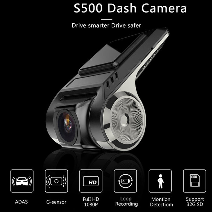 USB Dashcam voor Auto – Full HD Rijrecorder