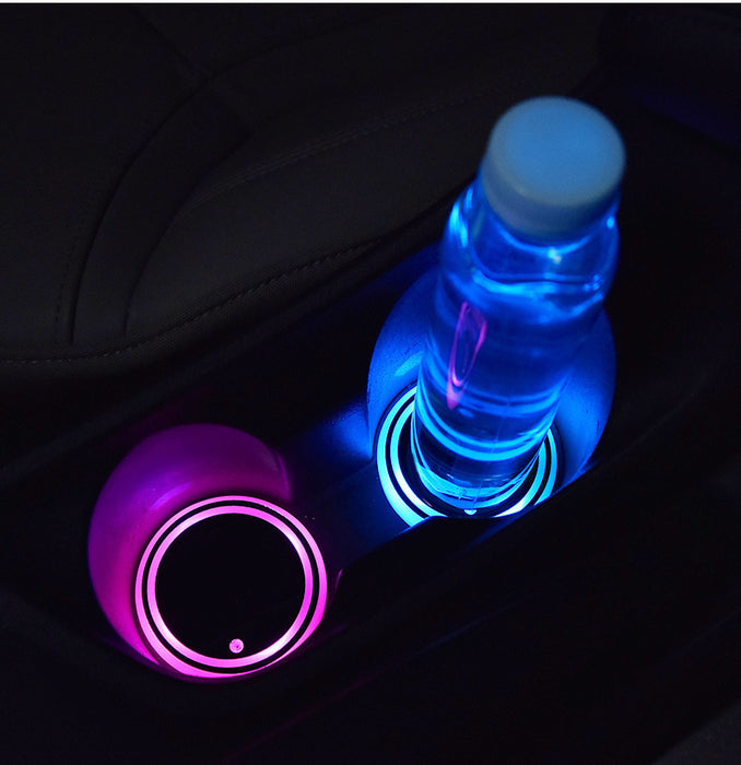 LED Verlichte Auto Cupholder Onderzetter