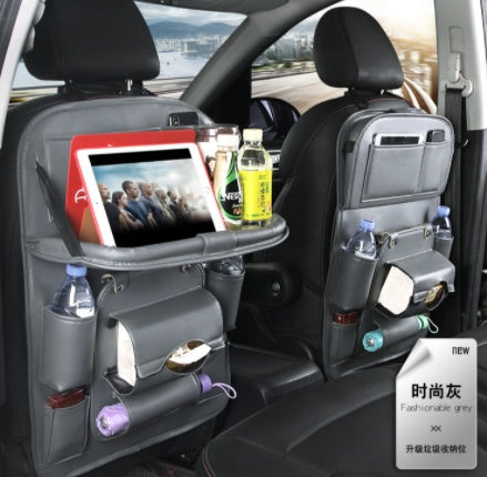 PU Leren Auto Organizer – Waterdichte Stoelhanger
