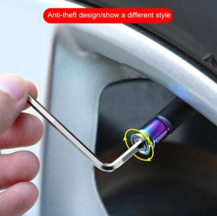 Anti-Diefstal Ventieldoppen - Zink Legering