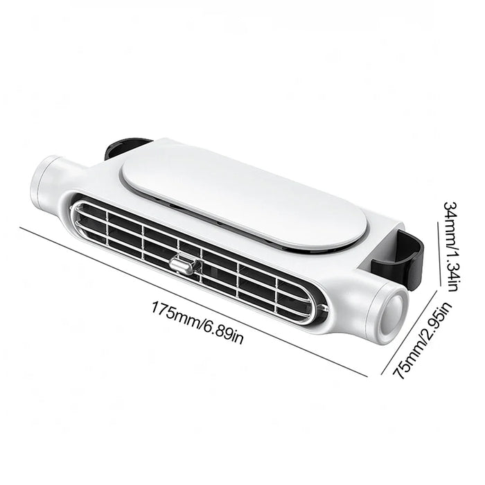 USB Auto Hoofdsteun Ventilator – 3 Snelheden