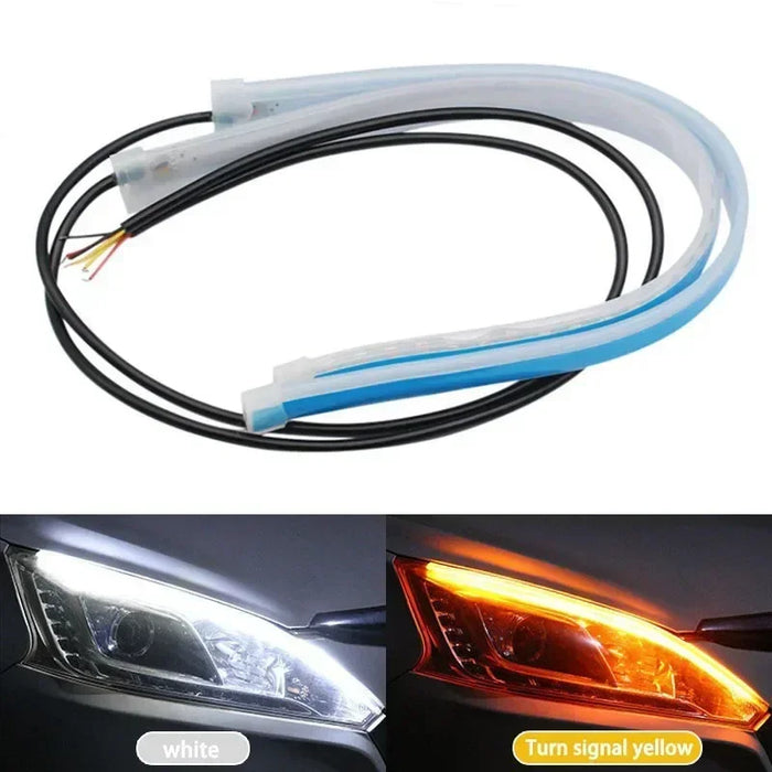 2 stuks Flexibele LED Koplamp Strips 30cm