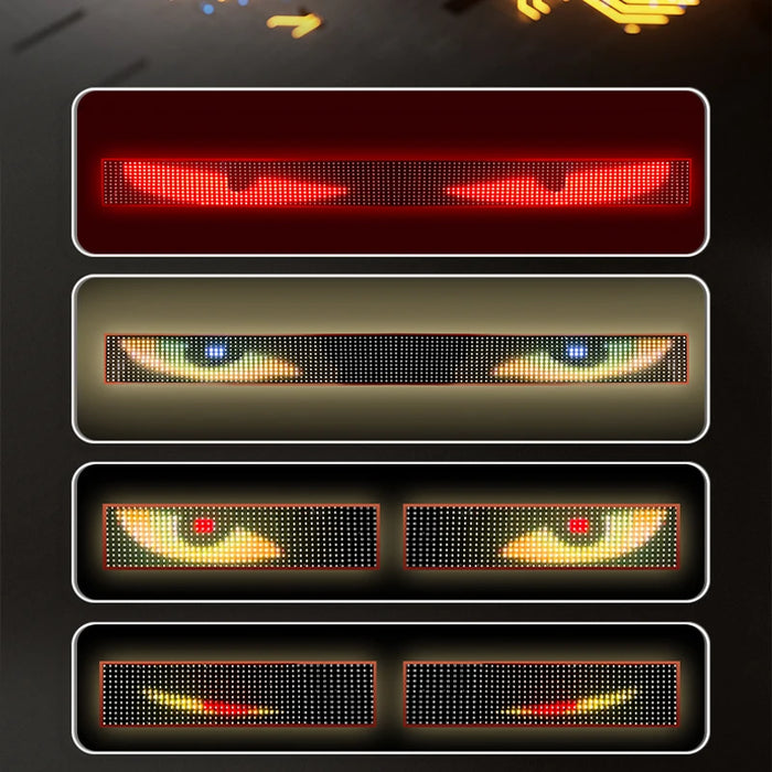 😈 Devil Eye LED Pixel Panel voor Truck & Auto