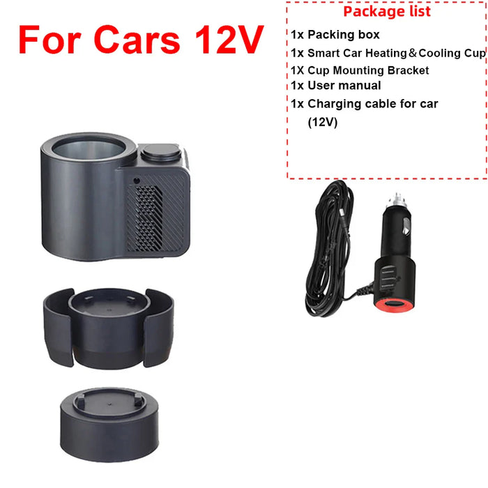 12V Slimme Auto Bekerkoeler & Warmer met Touchscreen
