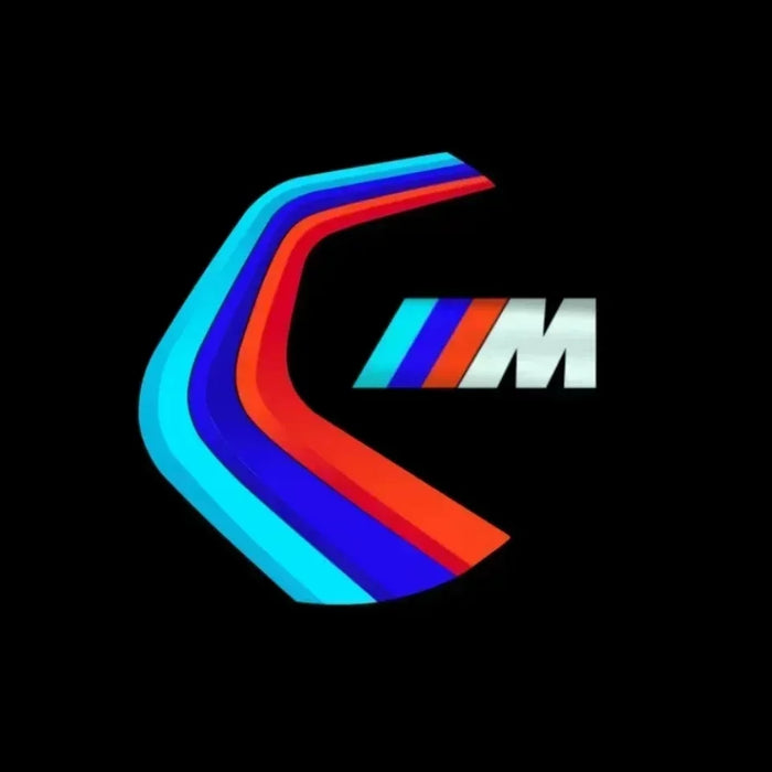 2x LED Deur Projector Logo Lamp - BMW