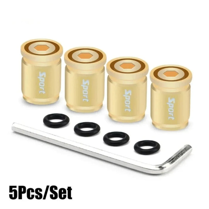 Anti-Diefstal Ventieldoppen - Zink Legering