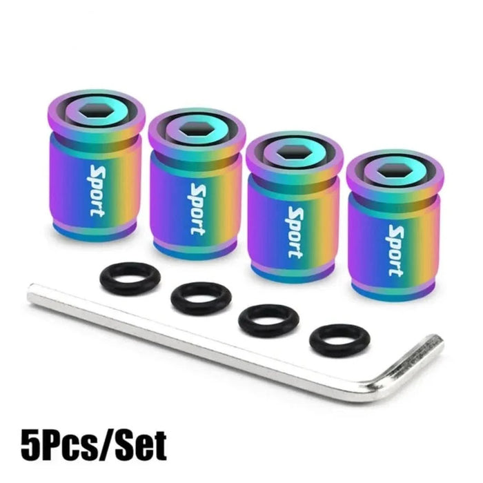 Anti-Diefstal Ventieldoppen - Zink Legering