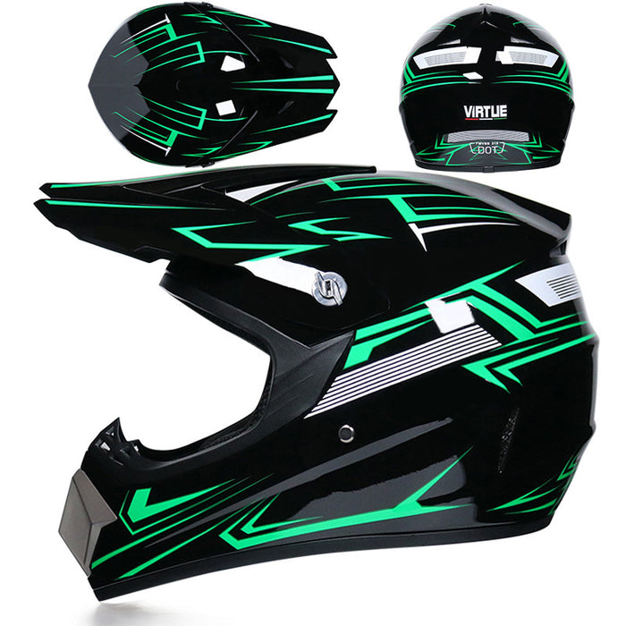 Compacte Off-Road Motorhelm