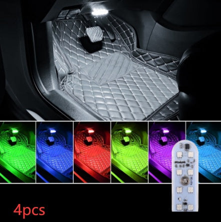 Touch-gevoelige USB Sfeerlamp voor Auto