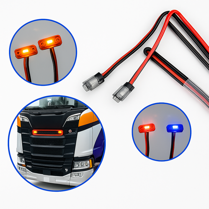 LED Positielicht Acryl 5V – Geschikt voor Trucks
