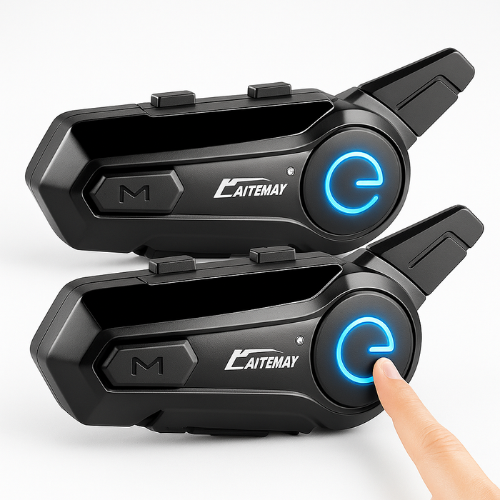 Bluetooth Motorhelm Intercom Headset