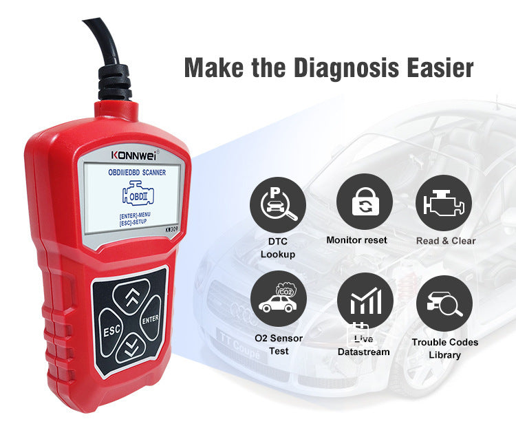 KW310 OBD2 Auto Diagnosetool