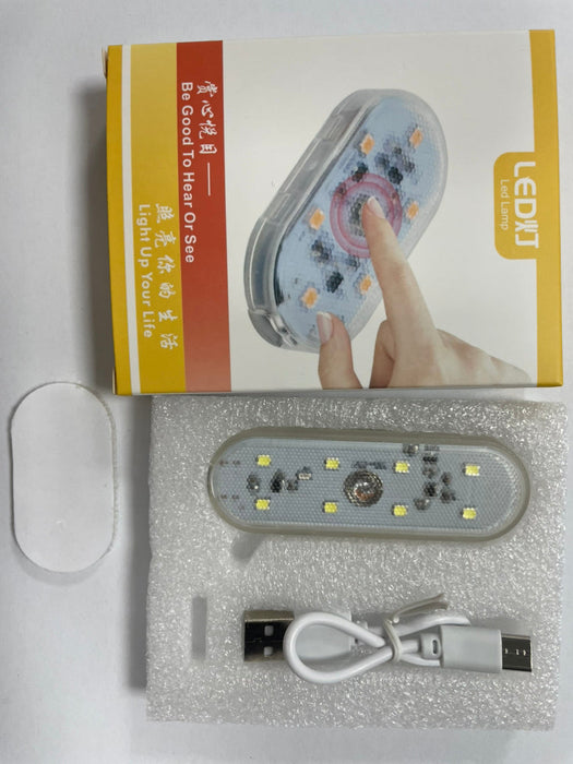 Touch-gevoelige USB Sfeerlamp voor Auto