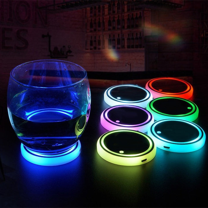 LED Verlichte Auto Cupholder Onderzetter