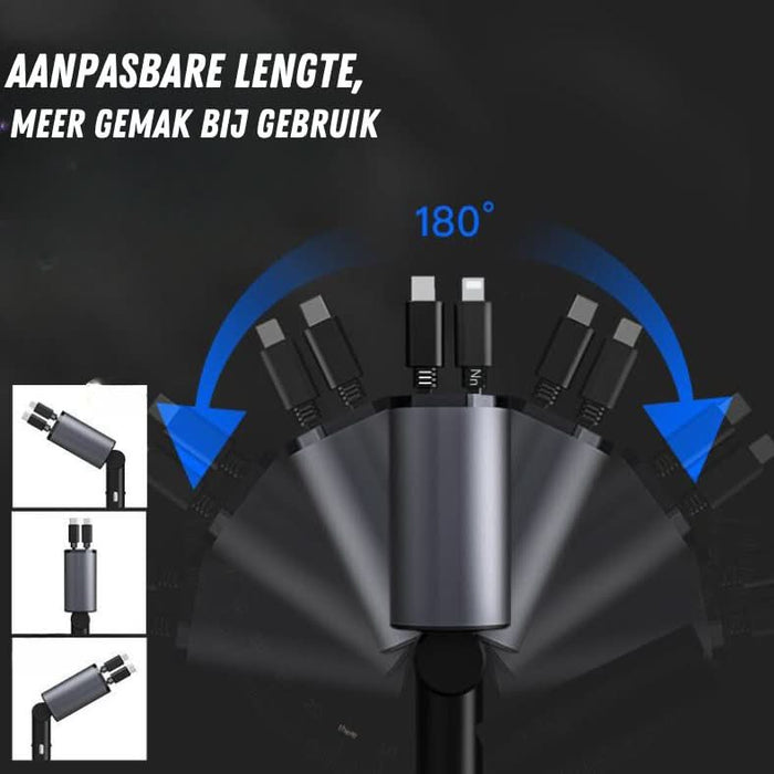 Flair | 4-in-1 Intrekbare Autolader