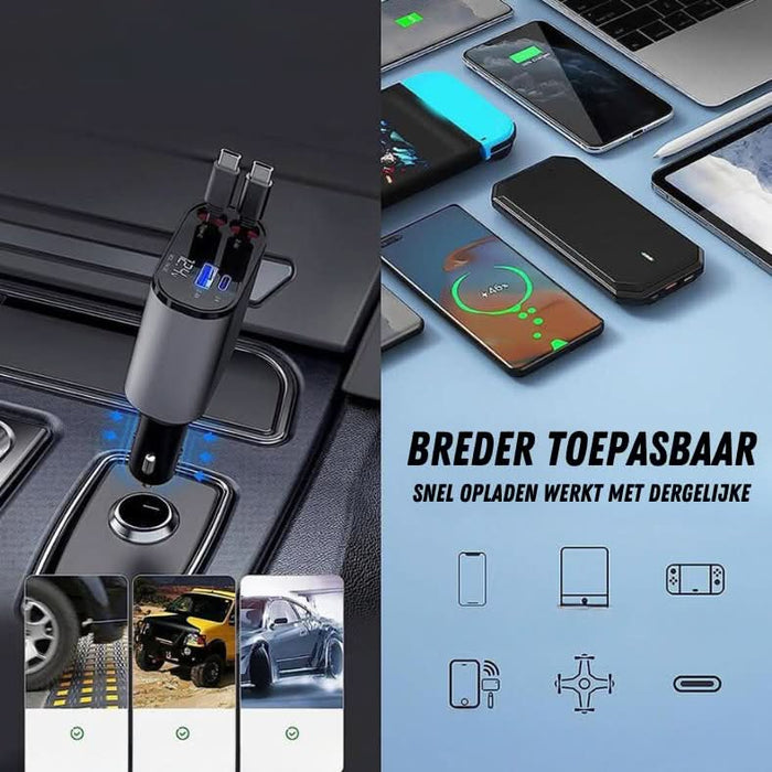 Flair | 4-in-1 Intrekbare Autolader